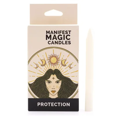 Manifest Magic Candele (pack of 12) - Ivory - Protection