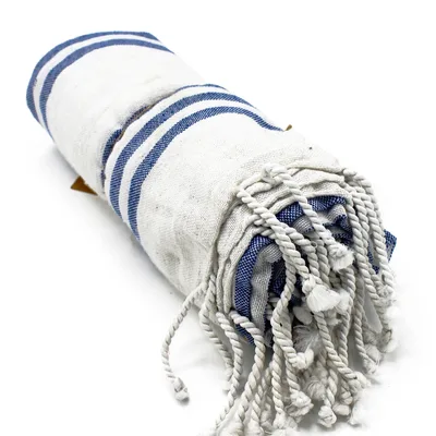 Hamman Spa Towel - Ocean Blu - 90x170cm — foto 2