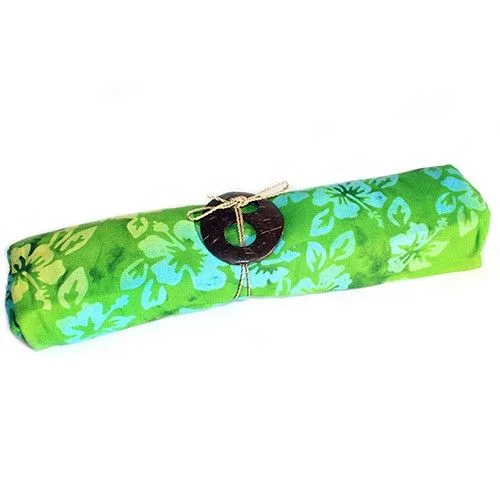 Bali Block Print Sarong Orchids — foto 3