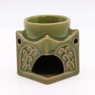 Square Buddha Bruciatore - Light Jade — foto 1
