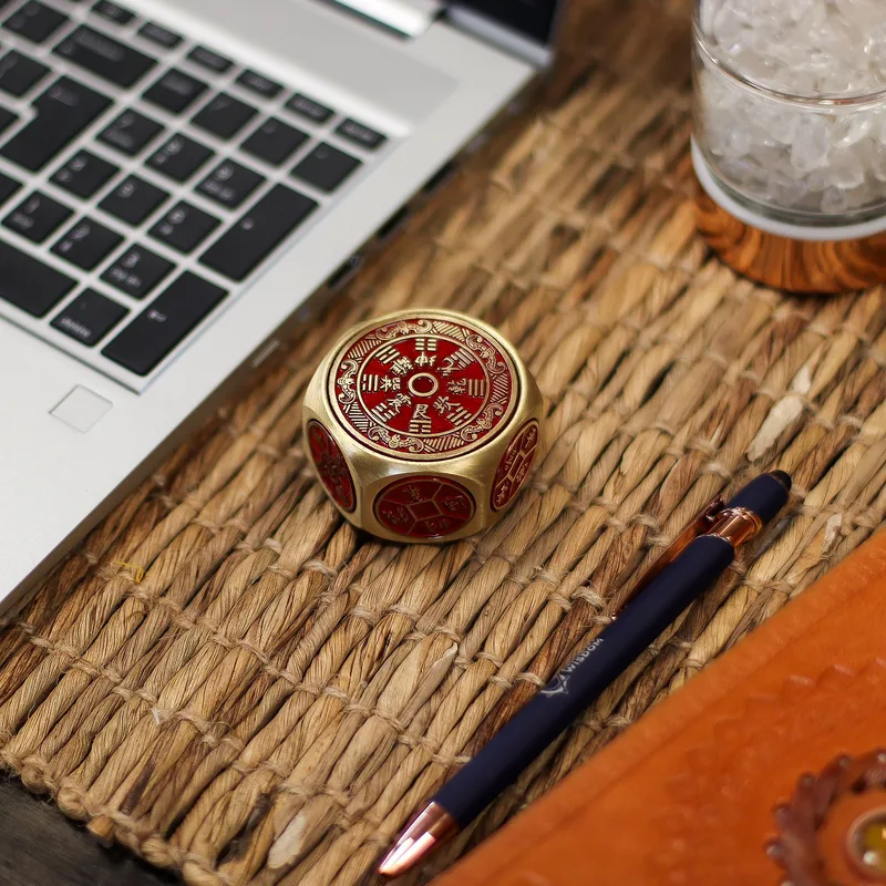 Feng Shui Fortune Red Calendar & Coin Dice Auspicious date selector