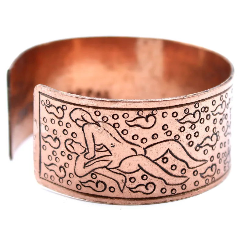 Copper Tibetan Bracelet Kamasutra — foto 2