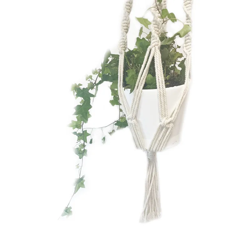 Macrame Pot Porta Large Pot Porta Extra Long — foto 4