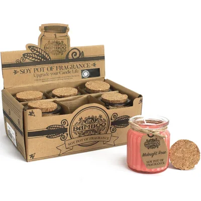 Midnight Rosa Soy Pot of Profumo Candela — foto 2