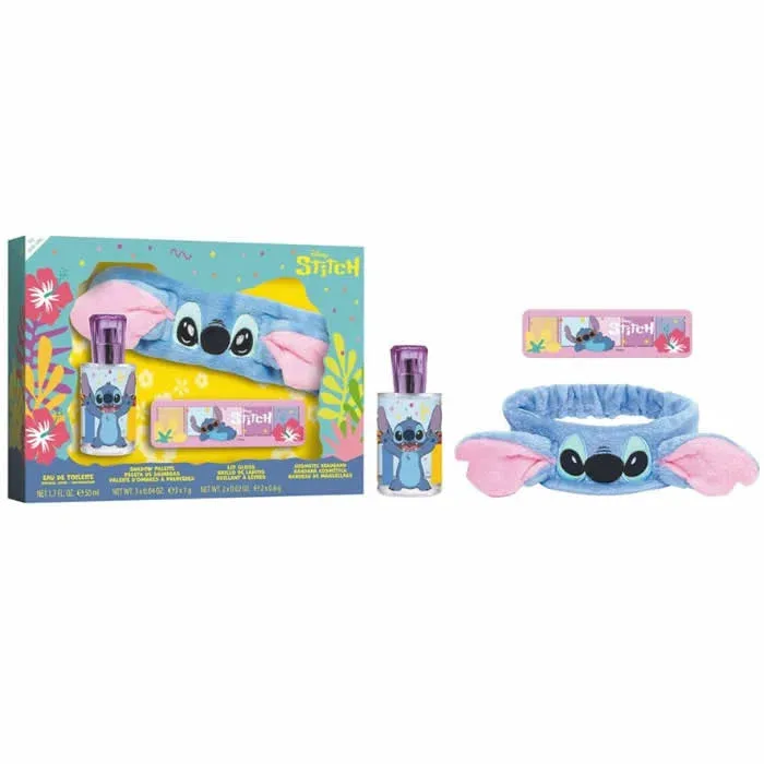 Disney Stitch Eau De Toilette Spray 50ml Set 3 Parti