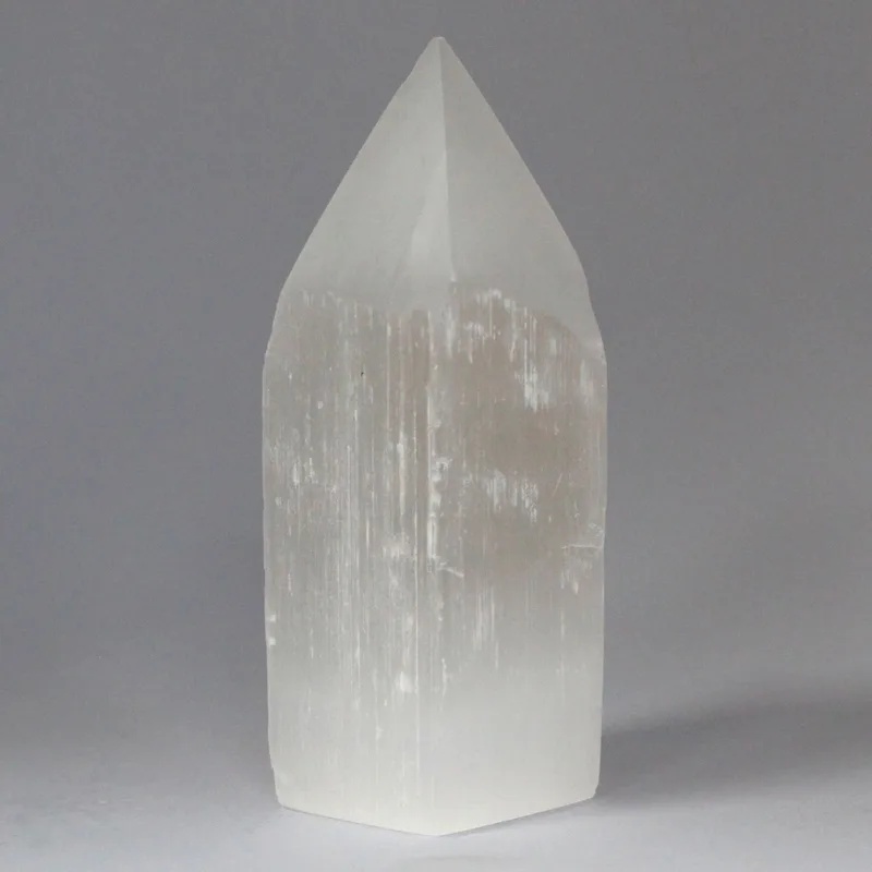 Selenite Pencil Point Tower 15 cm — foto 1