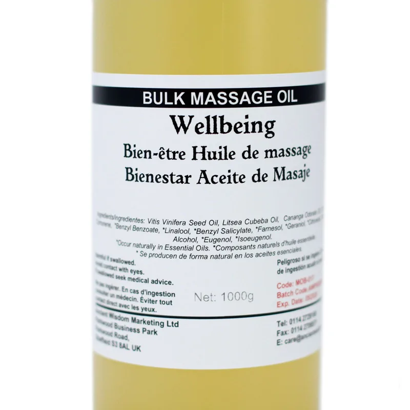 Wellbeing 1Kg Massage Olio — foto 1