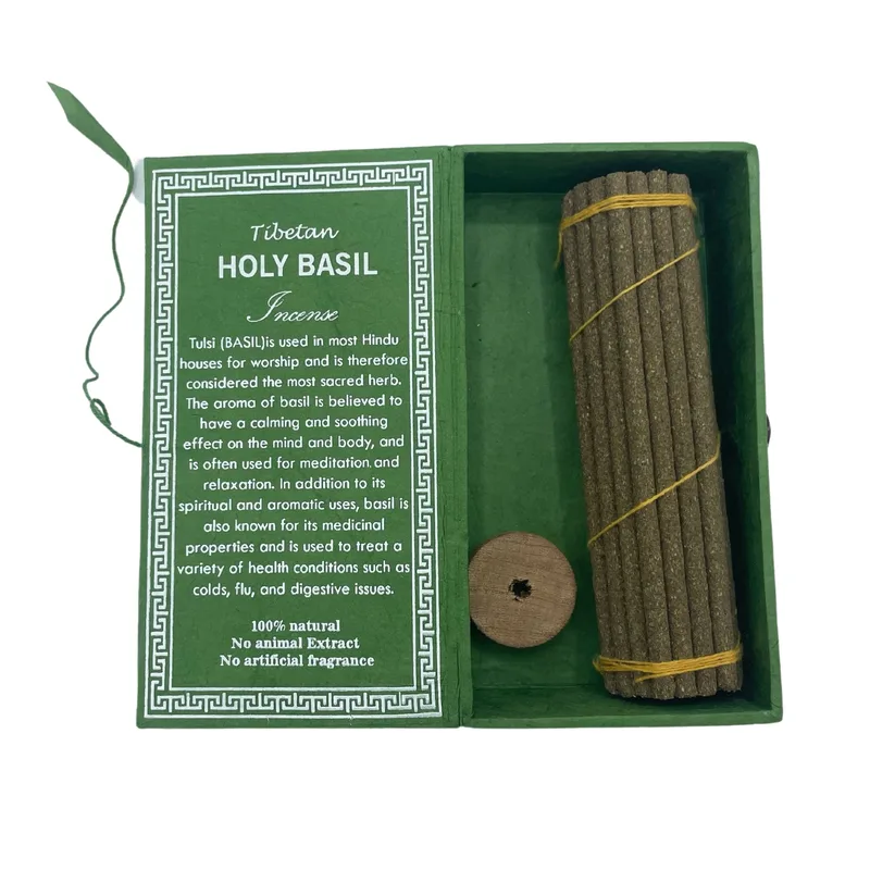Himalayan Sughandit Dhoop Incesne Gift Set - Holy Basil — foto 2