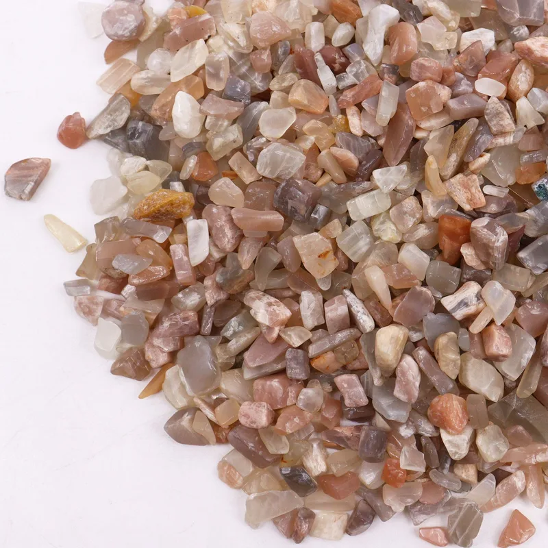 Moonstone Gemstone Chips Bulk 1KG — foto 1