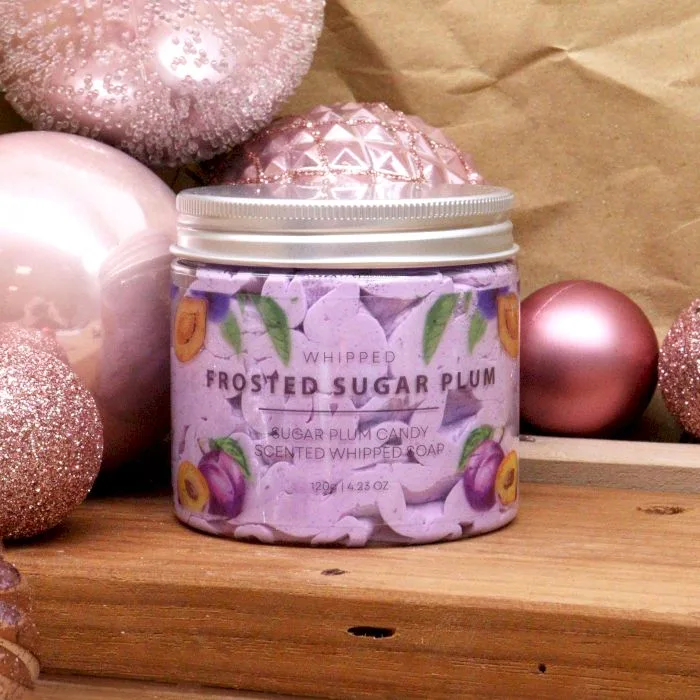 Frosted Sugar Plum Whipped Crema Sapone 120g — foto 2
