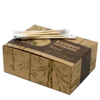 Scatola of 200 Bamboo Cotton Buds — foto 4
