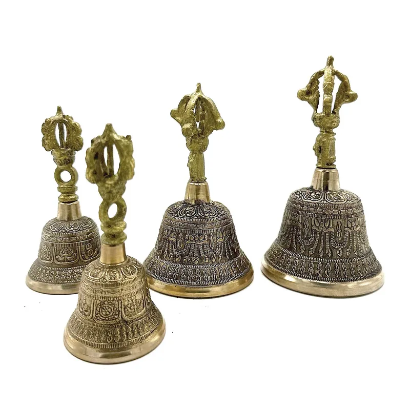 Large Tibetan Tingsha Bell - 8x15cm — foto 2