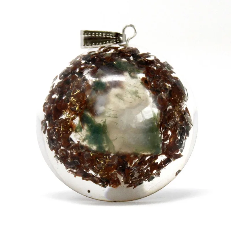 Orgonite Power Pendant Power Block in Dome