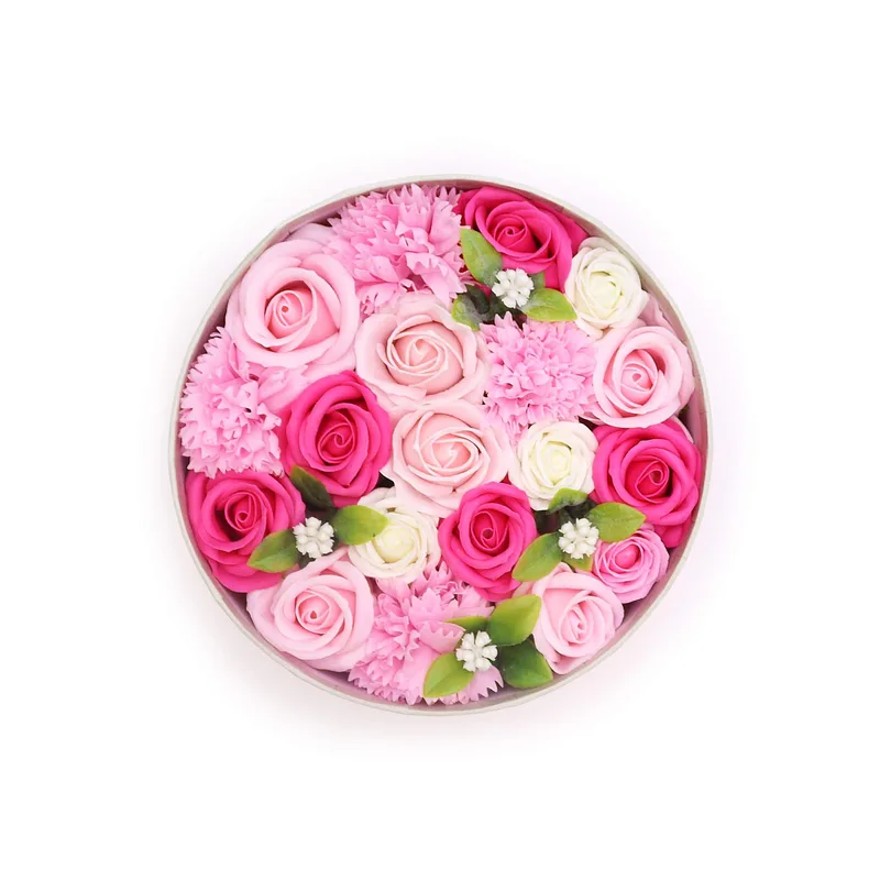 Round Scatola Baby Blessings Pinks