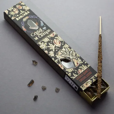 Banjara Cristal Gemas Incenso Sticks - Smoky Quartz Sandalwood — foto 5