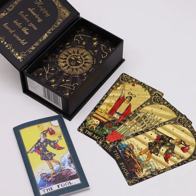 Oro Foil Tarot - Let the Magic Begin - Gift Scatola — foto 2
