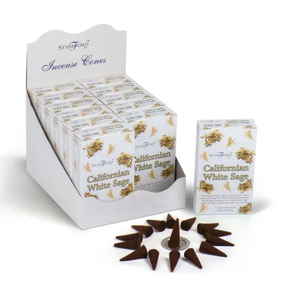 Californian Bianco Sage Incenso Cones
