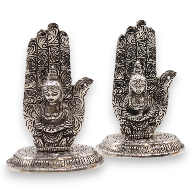Hand Buddha Incenso Porta 13x9cm — foto 2