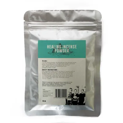 Healing Incenso Powder - Eucalipto 50gm — foto 1
