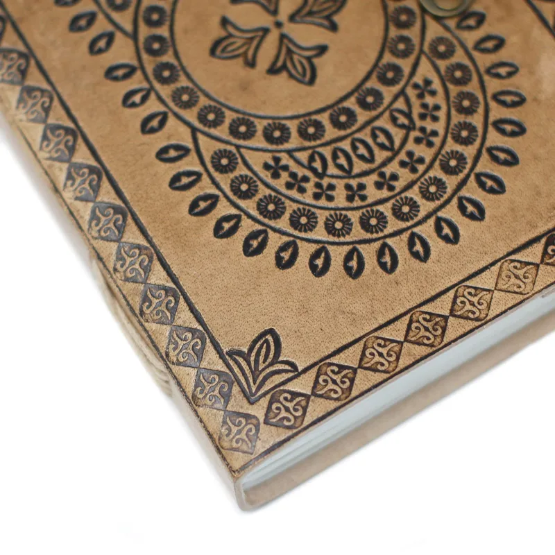 Leather Blu Mandala Notebook — foto 4