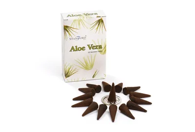 Aloe Vera Incenso Cones
