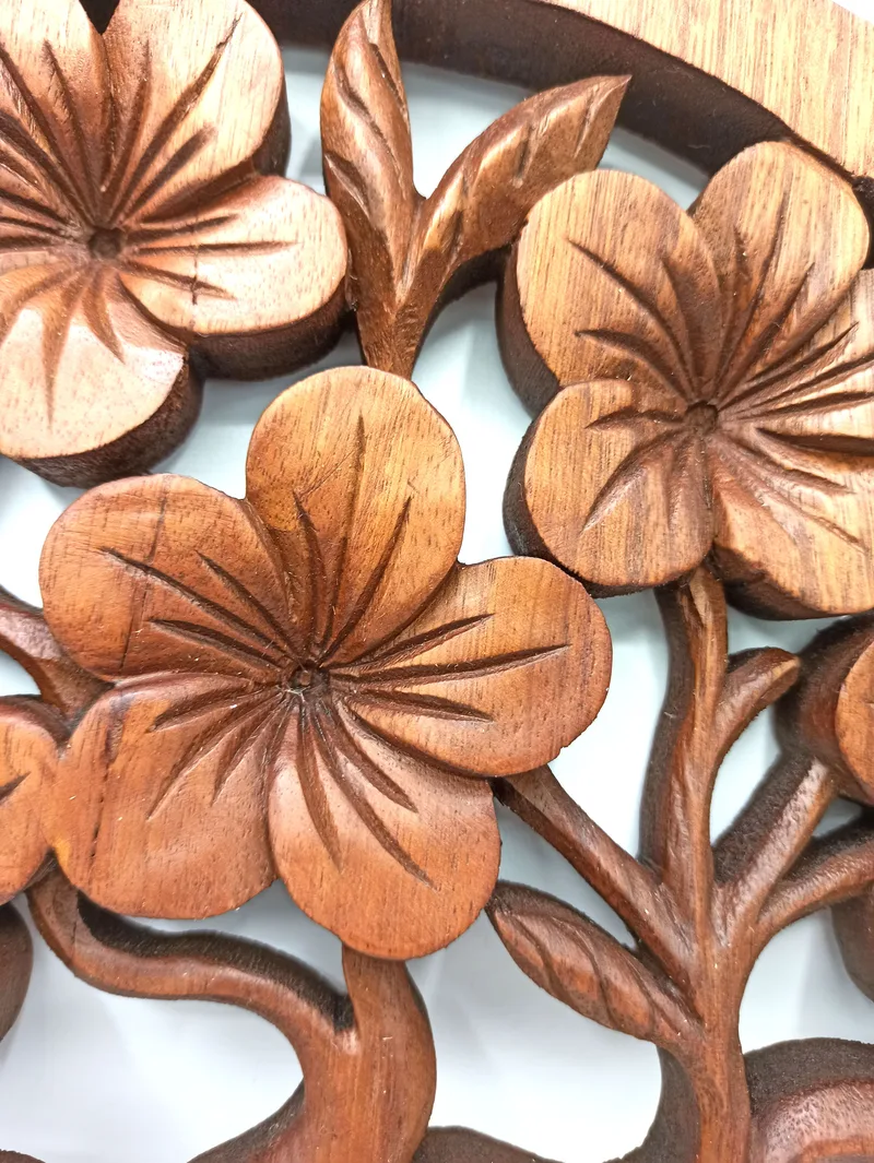 Albero of Life Frangipani Panel 40cm