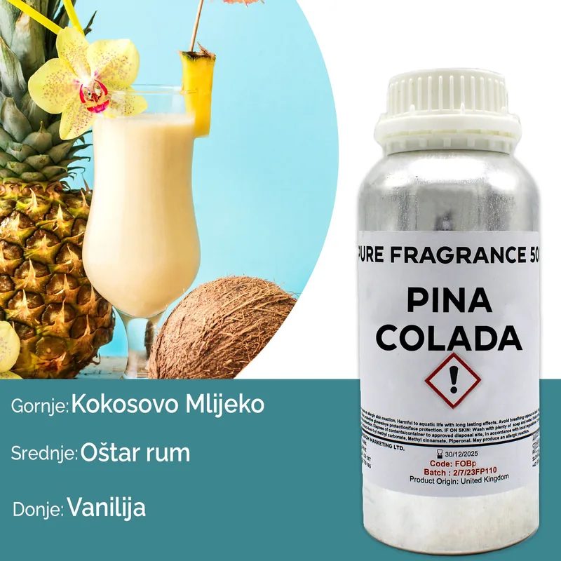 Pina Colada Puro Profumo Olio 500ml — foto 2