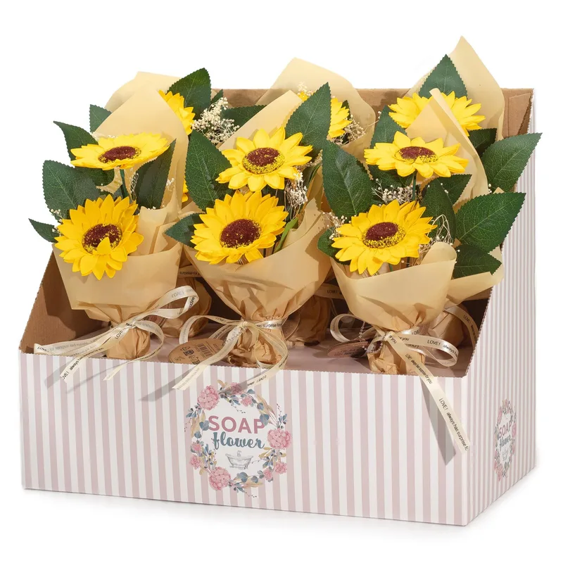 Sapone Fiore - Two Sunflower Bouquet