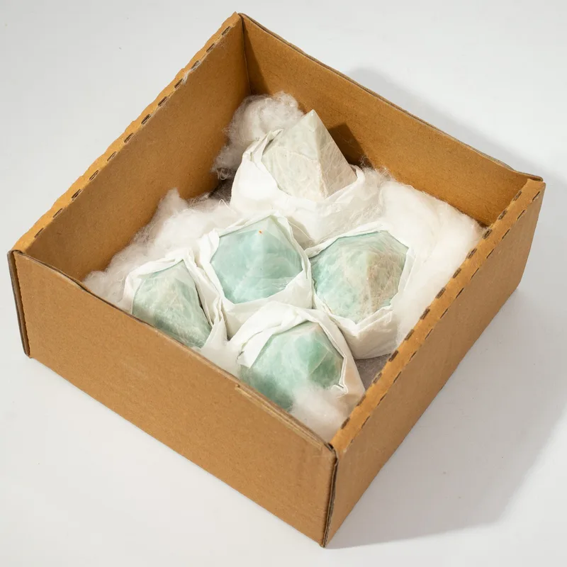 Gemstone Top Polished Points Indian Amazonite — foto 3