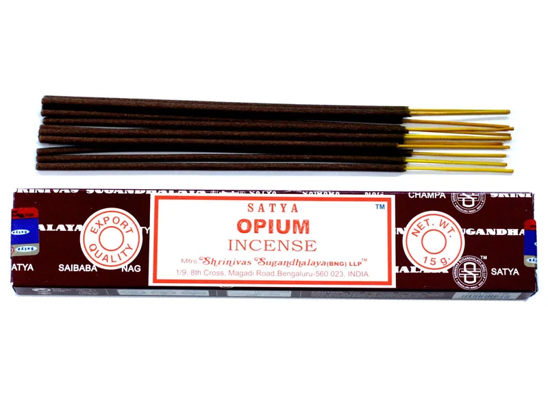 Satya Incenso 15gm - Opium — foto 1