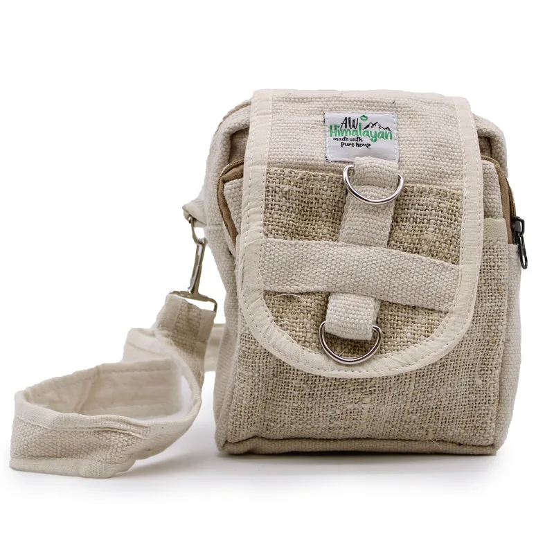 Body-Cross Naturale Hemp & Cotton Travel Bag