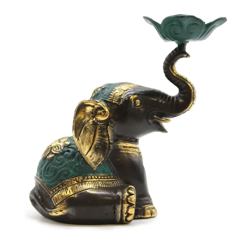 Medium Elephant Candela / Incenso Porta — foto 2