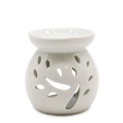 Sm Classic Bianco Olio Bruciatore - Albero Cut-out