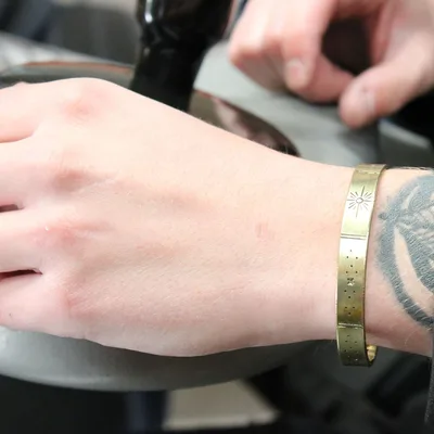 Inspiration Bracelet - Copper Snrise, Galaxy, Stars, Earth — foto 5