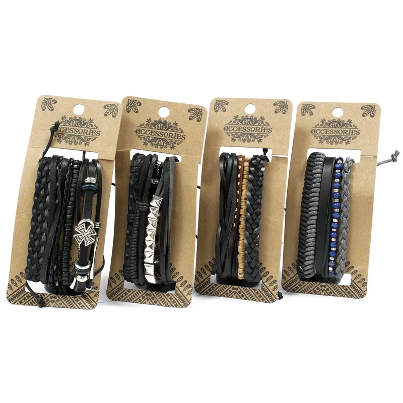 Mens Bracelet Sets - Nero & Macho (asst) — foto 5