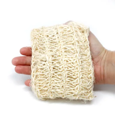 Sisal Sponge and Scrub - Soft Exfoliating Cushion — foto 1