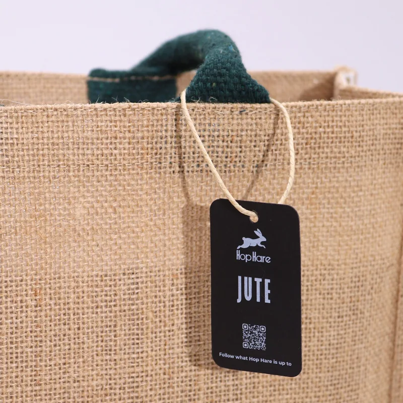 Hop Hare Jute Big Bag - I am Bright — foto 2
