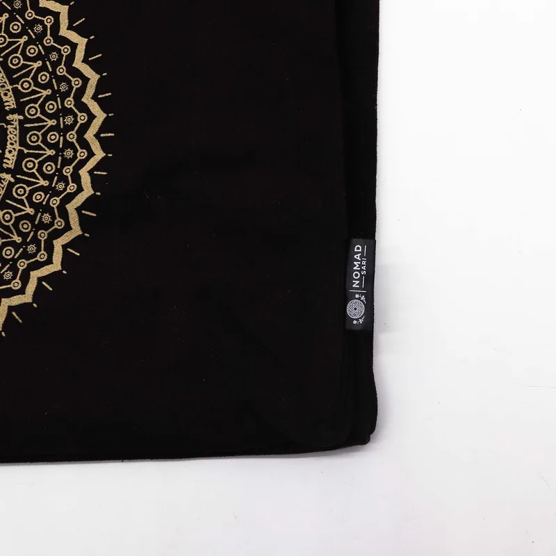 Oversized Stonewash Tote Bag 14oz Freedom Mandala — foto 2