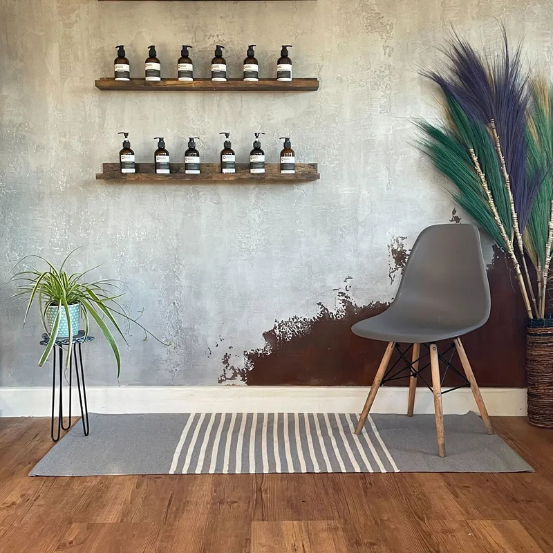 Tappeto in Cotone Indiano 70x170cm Grigio — foto 4