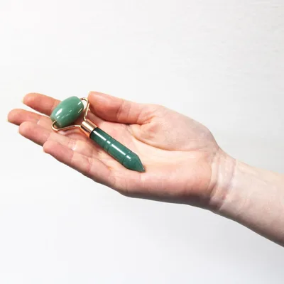 Gemstone Mini Roller - Rosa Quartz