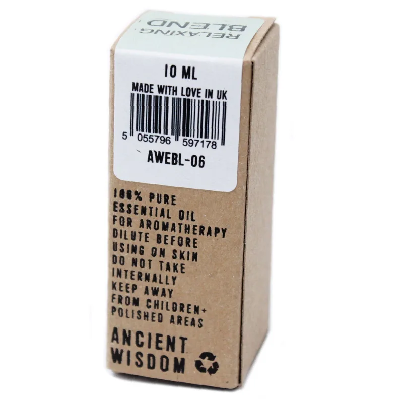 Relaxing Essenziale Olio Blend - Boxed - 10ml — foto 2