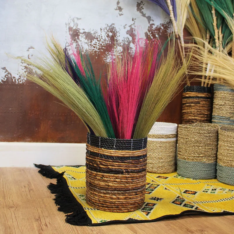 Set 4 Pampas Long Broom Vivid colours — foto 1