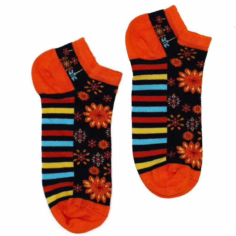 S/M Hop Hare Bamboo Socks Low (36-40) - Mandala Fiori — foto 2