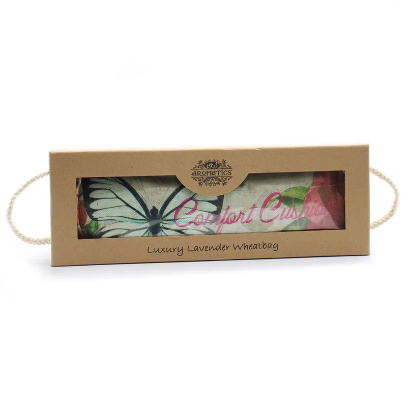 Luxury Lavanda Wheat Bag in Gift Scatola Butterfly & Roses — foto 4