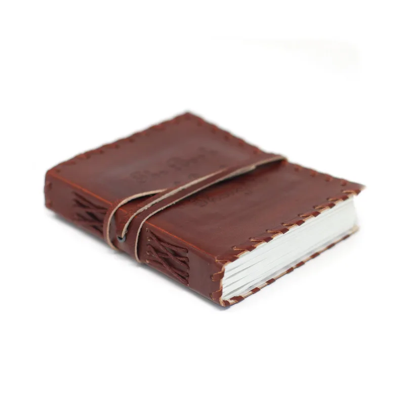 Leather Book of Thoughts with Wrap Notebook — foto 1