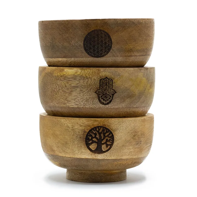 Small Ritual Bowl Incenso Cone Porta 11x6.cm - — foto 5