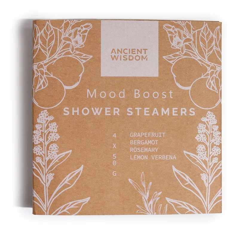 Zen Shower Steamers - Therapy Wellness Quartet - Mood Boost Bianco — foto 5