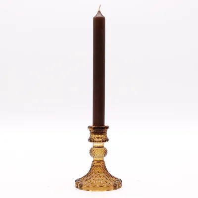 Set of 2 Vintage Dinner Candela Porta Antique Ambra — foto 1