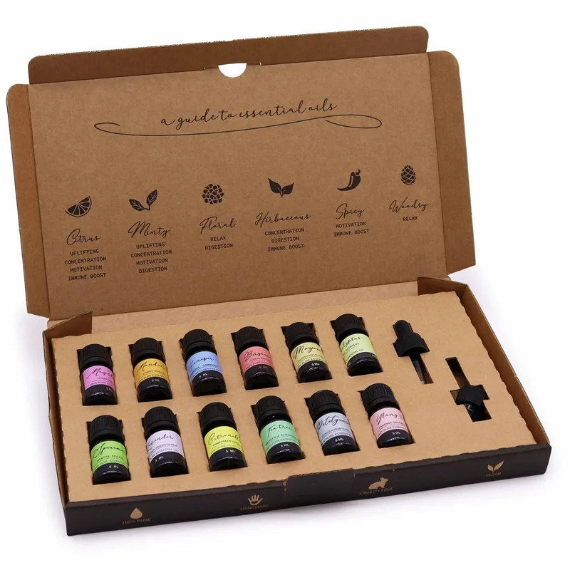 Aromatherapy Essenziale Olio Set Spring