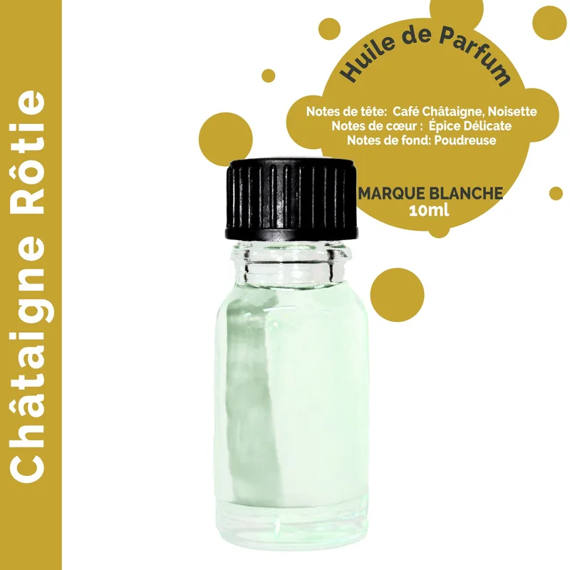 Roasted Chestnut Profumo Olio 10ml Bianco Label — foto 6